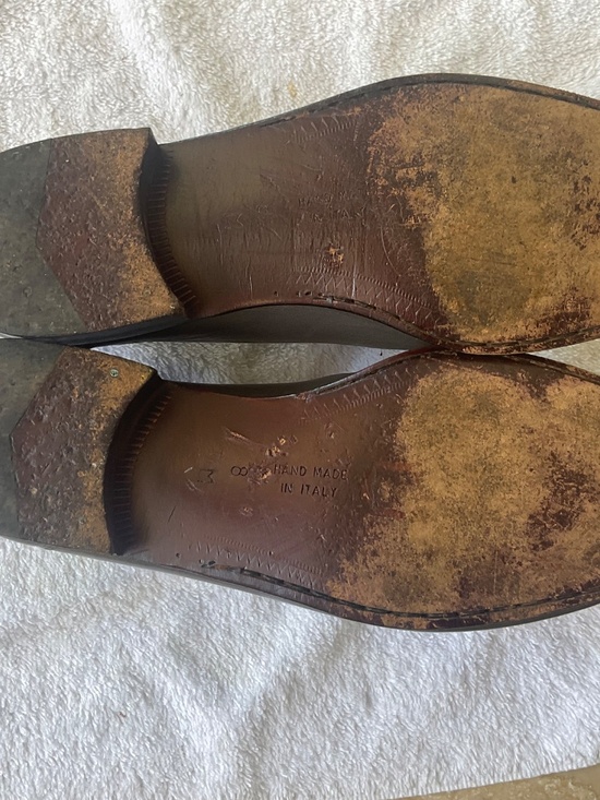 Bruno Magli Mens Shoes Gray US 8 Vintage From Mid 80’s Dustin Model